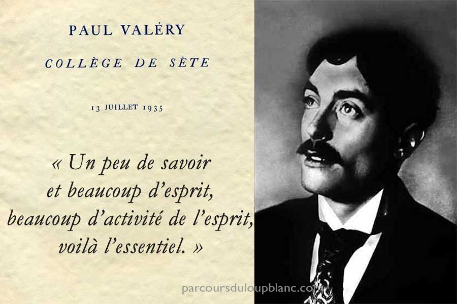 Paul Valery- Discours de Sète- 1935